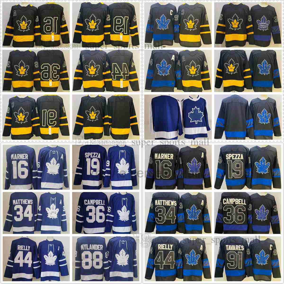 Toronto Maple''Leafs''New Retro Ice Hockey Jerseys 16 Mitchell Marner 19 Jason Spezza 34 Auston Matthews 36 Jack Campbell 44 Morgan Rielly 88 Nylander Tavares Thornton, Same as picture (with team name)
Toronto Maple''Leafs''New Retro Ice Hockey Jerseys 16 Mitchell Marner 19 Jason Spezza 34 Auston Matthews 36 Jack Campbell 44 Morgan Rielly 88 Nylander Tavares Thornton, Same as picture (with team name)