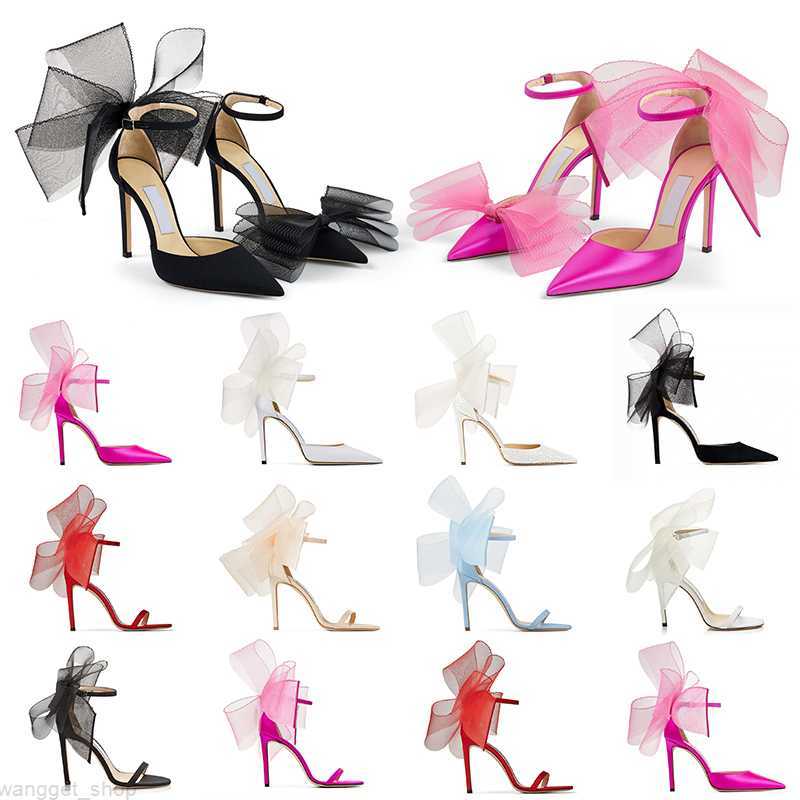 With BOX Luxury Designer Sandals women high heels Averly Pumps Aveline Sandal with Asymmetric Grosgrain Mesh Fascinator Bows shoes Ankle good, Item #5
With BOX Luxury Designer Sandals women high heels Averly Pumps Aveline Sandal with Asymmetric Grosgrain Mesh Fascinator Bows shoes Ankle good, Item #5