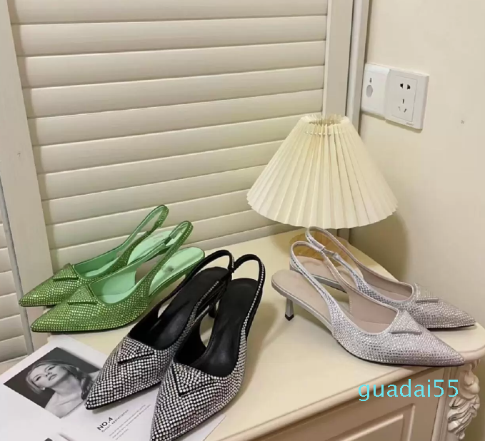 2023 Sandals Designer Women's Pointy High-Heeled Shoes Fashion Sexy Summer Party Wedding Sandal High Quality Lady Slipper Beach Shoe, Black
2023 Sandals Designer Women's Pointy High-Heeled Shoes Fashion Sexy Summer Party Wedding Sandal High Quality Lady Slipper Beach Shoe, Black