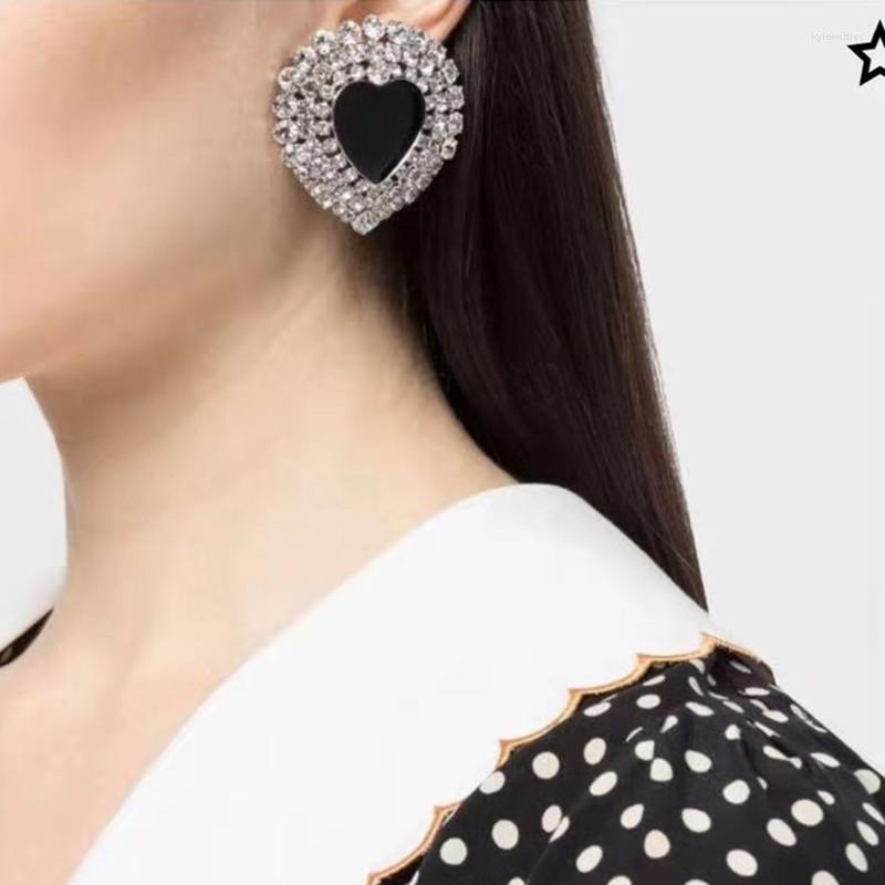 Stud Earrings Design Rhinestone Heart For Women Fashion Jewelry Geogous Collection Accessories
Stud Earrings Design Rhinestone Heart For Women Fashion Jewelry Geogous Collection Accessories