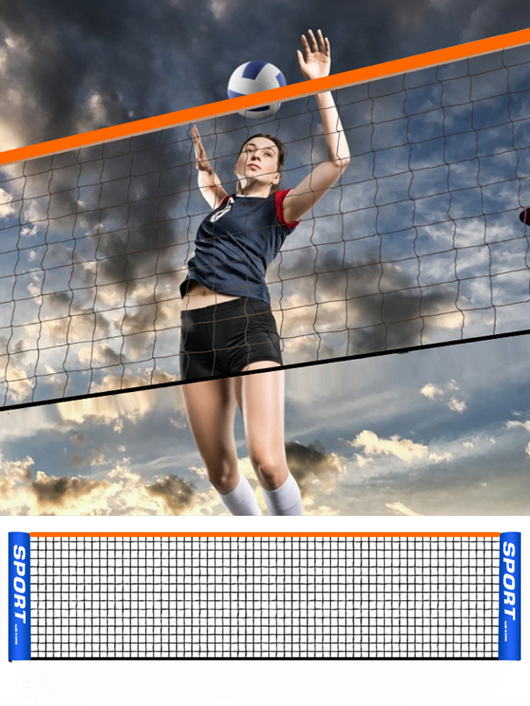 Balls Portable Badminton Net Easy Setup Volleyball for Tennis Pick leball Training Indoor Outdoor Sports Badminto Mesh 230413
Balls Portable Badminton Net Easy Setup Volleyball for Tennis Pick leball Training Indoor Outdoor Sports Badminto Mesh 230413
