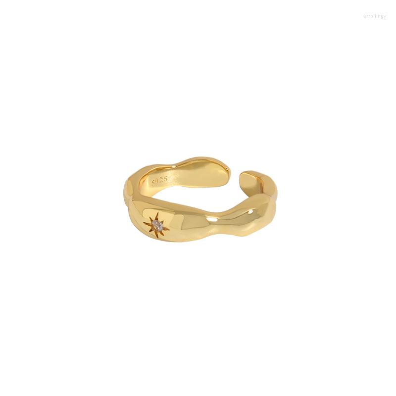 Cluster Rings Small And Luxurious Design Minimalist Geometric Arc Star Ring 925 Sterling Silver Female
Cluster Rings Small And Luxurious Design Minimalist Geometric Arc Star Ring 925 Sterling Silver Female