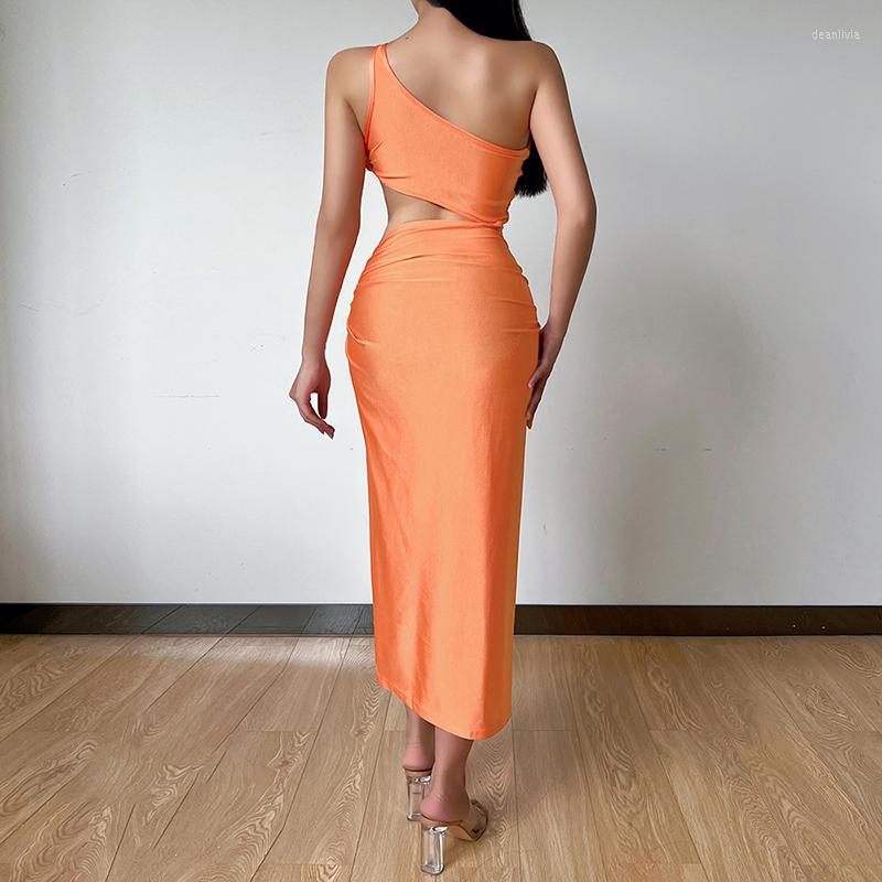 Casual Dresses 2023 Women' Summer Orange Beach Holiday Wear Side High Slit Hollow One-shoulder Sexy Dress Elegant, Green
Casual Dresses 2023 Women' Summer Orange Beach Holiday Wear Side High Slit Hollow One-shoulder Sexy Dress Elegant, Green