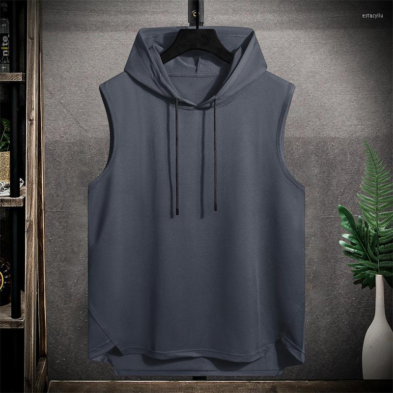 Men's T Shirts Sleeveless Men Summer T-shirt Streetwear Fashion Drawstring Pullover Hooded Shirt Half Sleeve Loose Soft Top Mens Clothing, Pls0322red
Men's T Shirts Sleeveless Men Summer T-shirt Streetwear Fashion Drawstring Pullover Hooded Shirt Half Sleeve Loose Soft Top Mens Clothing, Pls0322red