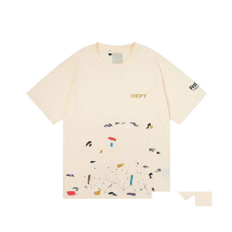 Men' T-Shirts Mens Designer T Shirt Casual Man Womens Tees Painted Ink Splash Graffiti Letters Loose Shortsleeved Round Neck Clothe Dhexj, 05
Men' T-Shirts Mens Designer T Shirt Casual Man Womens Tees Painted Ink Splash Graffiti Letters Loose Shortsleeved Round Neck Clothe Dhexj, 05