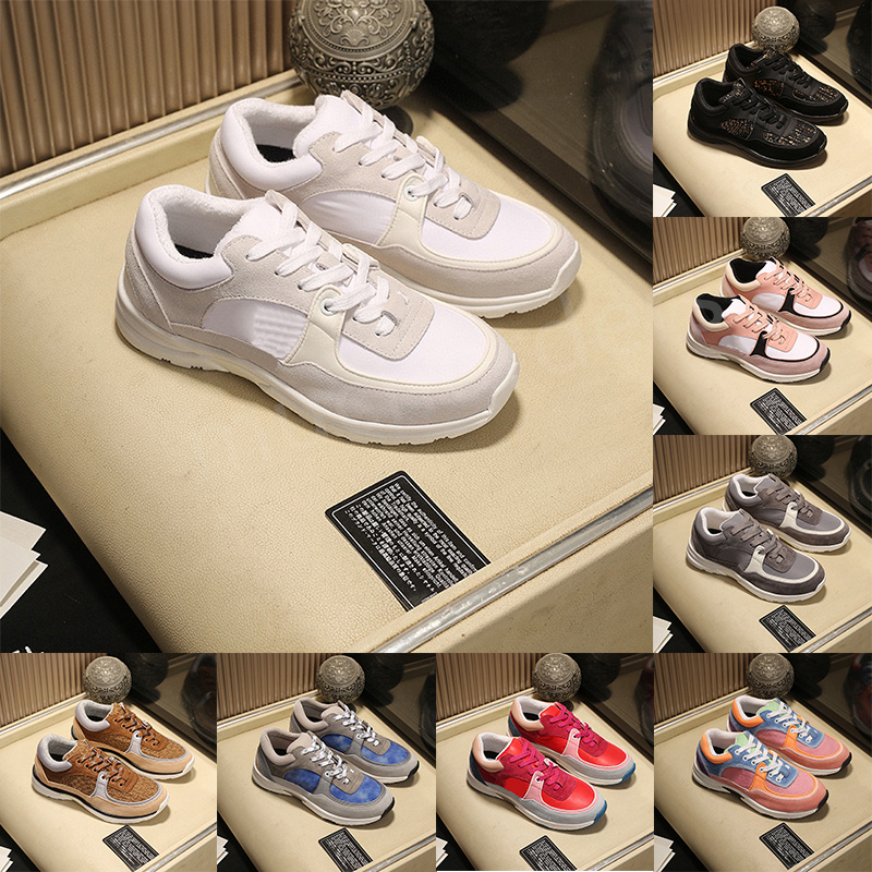 Designer Cnel Calfskin Running Shoes Luxury Reflective Sneakers Vintage Suede Leather Trainers 23ss Interlocking Trainer Sneaker Patchwork Leisure Women Shoe, 27-easter
Designer Cnel Calfskin Running Shoes Luxury Reflective Sneakers Vintage Suede Leather Trainers 23ss Interlocking Trainer Sneaker Patchwork Leisure Women Shoe, 27-easter