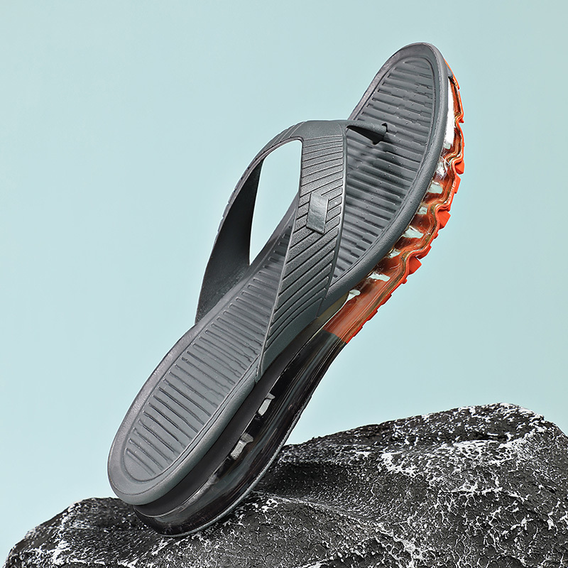 Slippers Chanclas Hombre HighQuality Full Palm Air Cushion Designer Sandals Flip Flops Man Home Casual Shoes Luxury Clapper 230328, Black gray
Slippers Chanclas Hombre HighQuality Full Palm Air Cushion Designer Sandals Flip Flops Man Home Casual Shoes Luxury Clapper 230328, Black gray