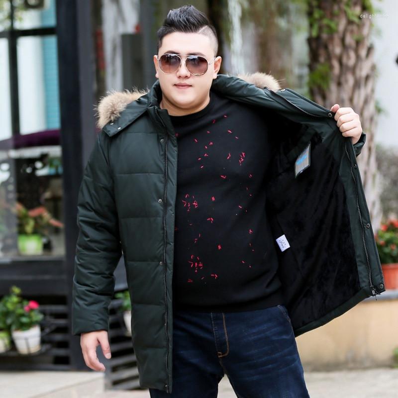 Men's Down Cotton Coat 2023 Long Section Large Size Loose Thickening Plus Velvet Inner Warm Jacket More -10XL, Black
Men's Down Cotton Coat 2023 Long Section Large Size Loose Thickening Plus Velvet Inner Warm Jacket More -10XL, Black