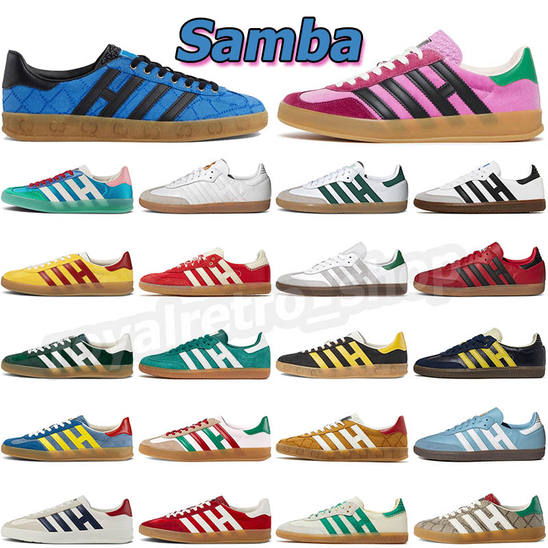 Classic og Sambas Gazelles running shoes wales bonner low sneakers velvet leather white green black gum mono grammas pink men women paltform loafers trainers, A7 vegan 36-45
Classic og Sambas Gazelles running shoes wales bonner low sneakers velvet leather white green black gum mono grammas pink men women paltform loafers trainers, A7 vegan 36-45