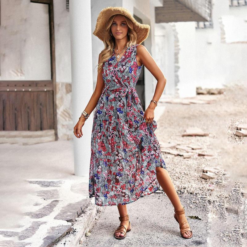 Casual Dresses M Women' Spring Summer Leisure Holiday Style Temperament High Waist Wrapped Tank Top Floral Dress, Black
Casual Dresses M Women' Spring Summer Leisure Holiday Style Temperament High Waist Wrapped Tank Top Floral Dress, Black