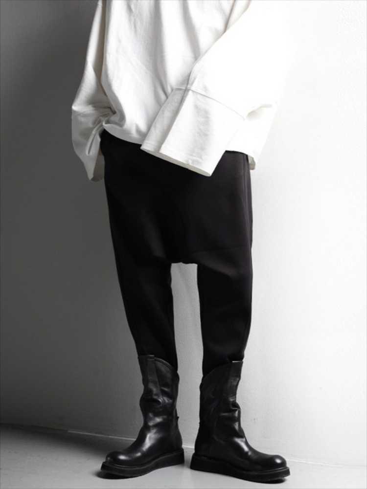 Men' Pants Fall Hanging Crotch Spring And Autumn Classic Japanese Dark Fashion Leisure Large Size Small Foot, Black
Men' Pants Fall Hanging Crotch Spring And Autumn Classic Japanese Dark Fashion Leisure Large Size Small Foot, Black