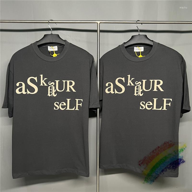 Men' T Shirts 2023 Puff Print ASKYURSELF Shirt Men Women 1:1 High Quality Oversized T-shirt Oversize Tops Tee
Men' T Shirts 2023 Puff Print ASKYURSELF Shirt Men Women 1:1 High Quality Oversized T-shirt Oversize Tops Tee