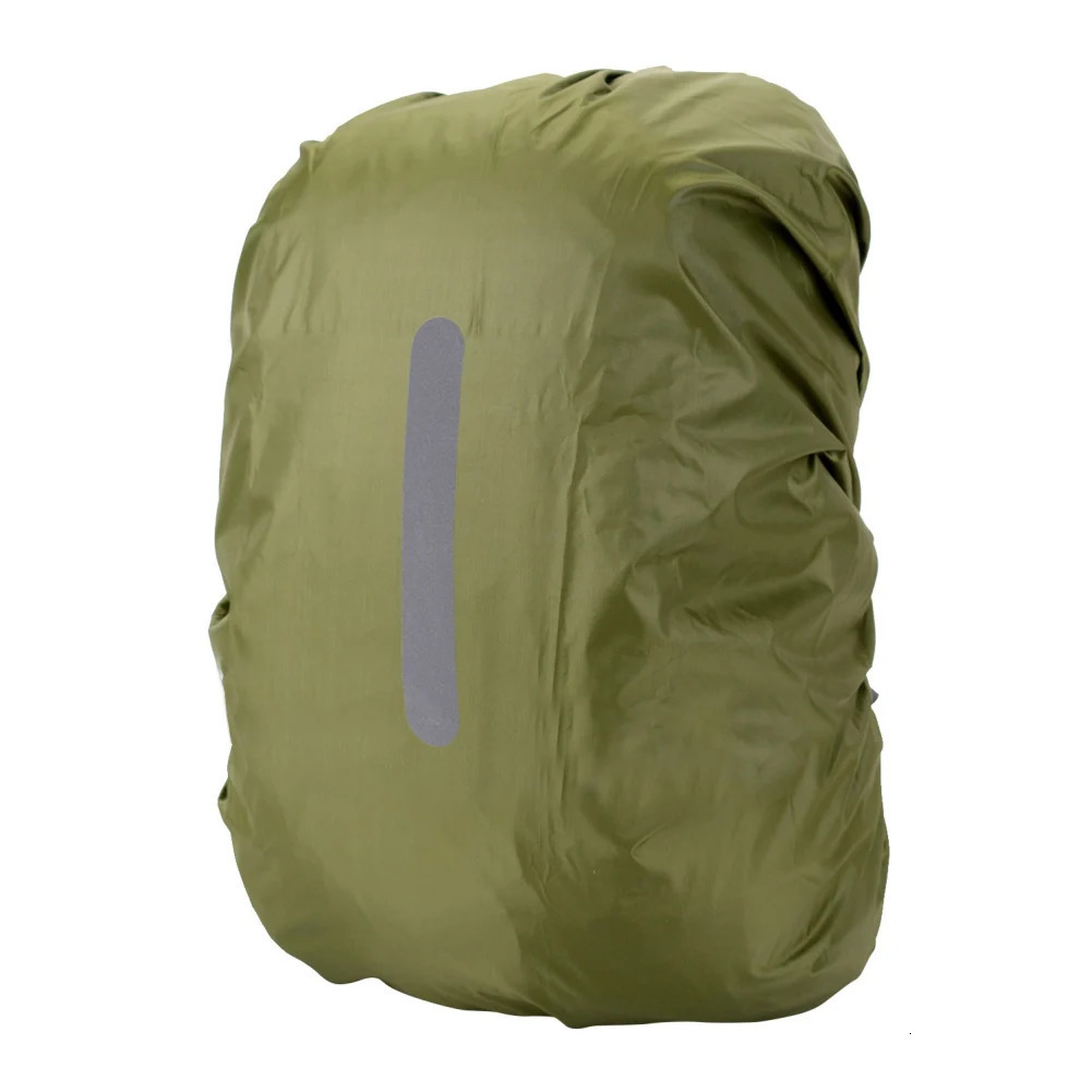 Outdoor Bags Night Walking Safety Reflective Back Cover Camping Hiking Mountaineering Backpack Bag Waterproof Rain Cap 231114