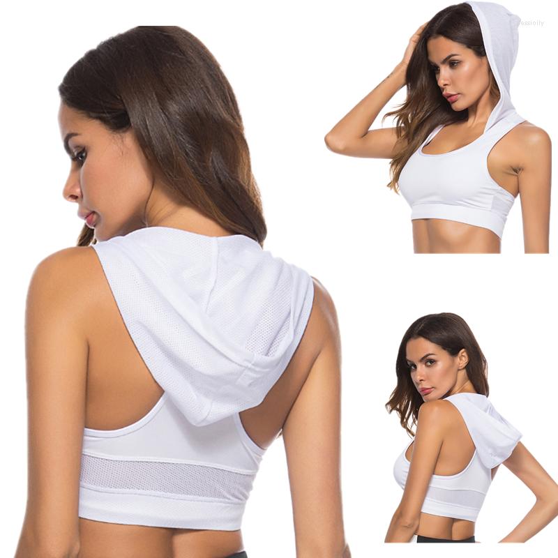 Women' Tanks Women Sport Tank Crop Tops Fashion Quick Dry Elastic Fitness Sports Bra Hooded Vest Running Female Girls Sprots Short Tees, Black
Women' Tanks Women Sport Tank Crop Tops Fashion Quick Dry Elastic Fitness Sports Bra Hooded Vest Running Female Girls Sprots Short Tees, Black