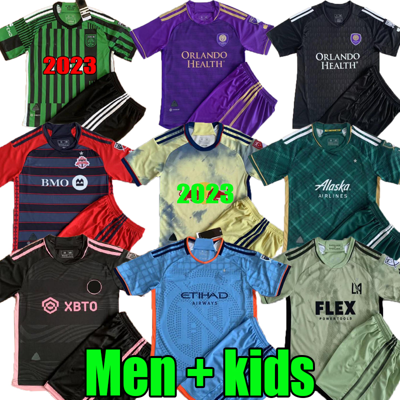 MLS 2023 Austin FC Soccer Jerseys Orlando city 2023 LA FC Inter Miami Toronto FC New York City FC Portland Timbers men football shirts
MLS 2023 Austin FC Soccer Jerseys Orlando city 2023 LA FC Inter Miami Toronto FC New York City FC Portland Timbers men football shirts