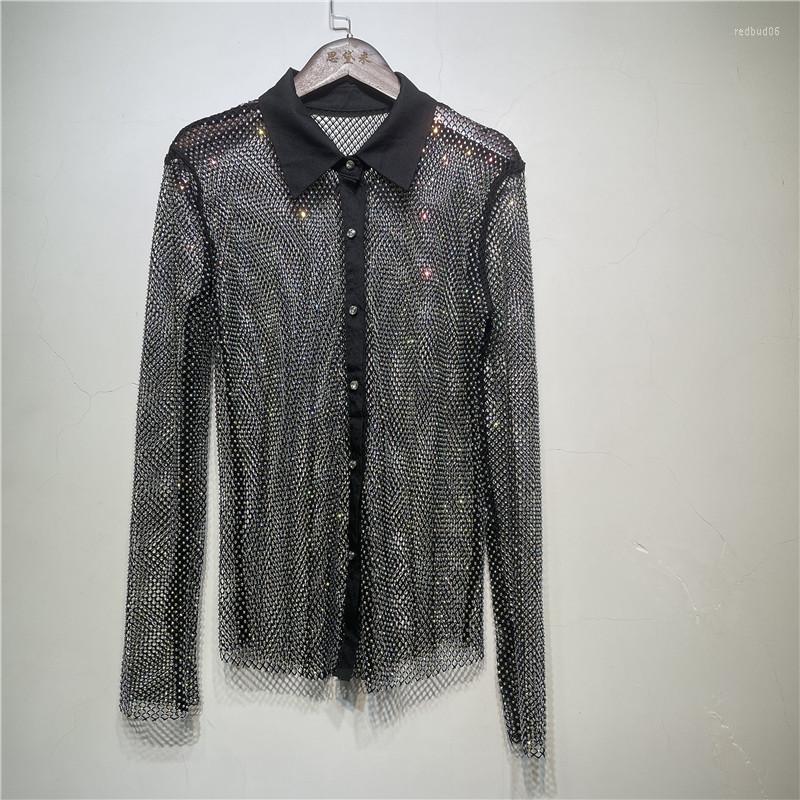 Women's Blouses Sidaimi Crystal Fabric Women Sexy And Club Shirt Amazing Bring Diamond Streetwear Party Blouse Tank Tops Cardigan, Black
Women's Blouses Sidaimi Crystal Fabric Women Sexy And Club Shirt Amazing Bring Diamond Streetwear Party Blouse Tank Tops Cardigan, Black