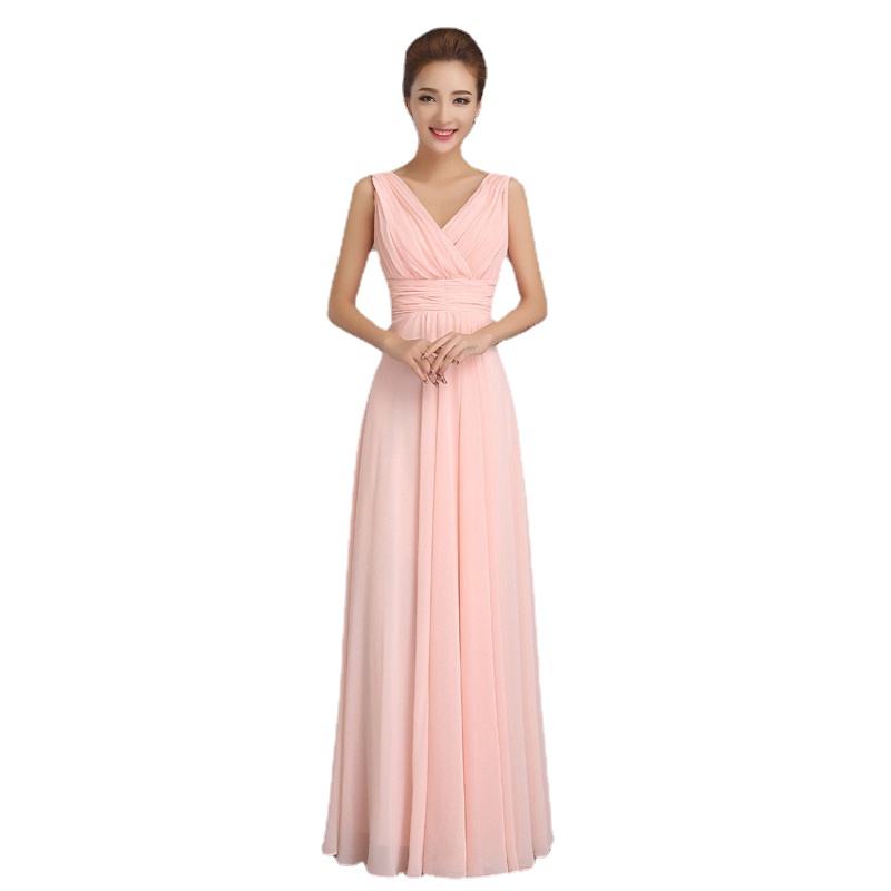 6 Styles Pink Chiffon Bridesmaid Dresses Long Graduation Vestido Floor Length Lace Up Back Wedding Guest Dress Can Custom Made
6 Styles Pink Chiffon Bridesmaid Dresses Long Graduation Vestido Floor Length Lace Up Back Wedding Guest Dress Can Custom Made