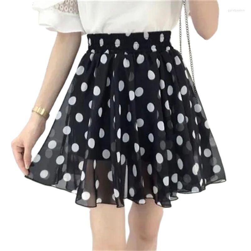 Skirts 2023 Summer Women Printed Chiffon Skirt Elastic-waist 3-Layer Miniskirt 17-colour Students Pleated Sexy A-line Short, 10
Skirts 2023 Summer Women Printed Chiffon Skirt Elastic-waist 3-Layer Miniskirt 17-colour Students Pleated Sexy A-line Short, 10
