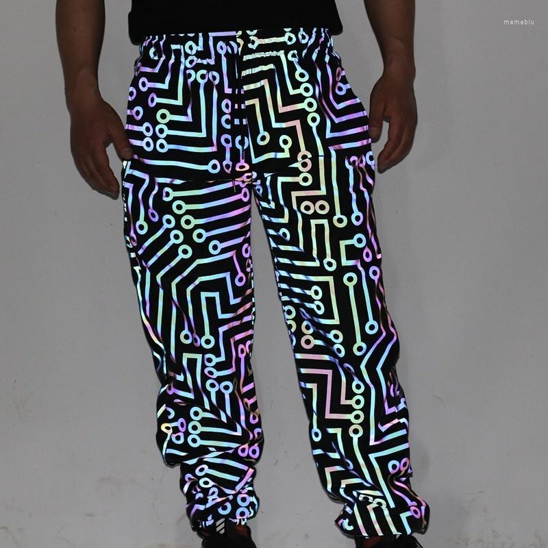 Men's Pants Joggers Men Reflective Geometric Circuit Lines Colorful Hip Hop Harajuku Casual Jogging Sweatpants Women, Colorful reflective
Men's Pants Joggers Men Reflective Geometric Circuit Lines Colorful Hip Hop Harajuku Casual Jogging Sweatpants Women, Colorful reflective