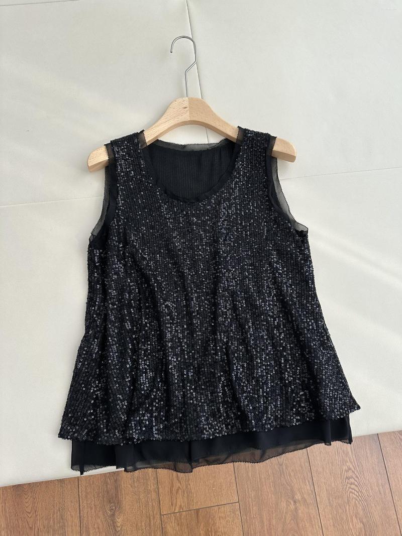 Women' Tanks 2023 Womens Fashion Sleeveless Sexy Casual Silk Sequined Vest 0329
Women' Tanks 2023 Womens Fashion Sleeveless Sexy Casual Silk Sequined Vest 0329
