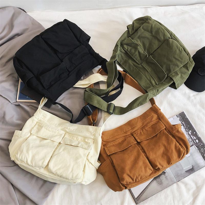 Evening Bags Multi Pockets Canvas Big Size Handbag Female Male Teenager Student Over Large High Street Hip Hop Zipper Messenger Bag, White
Evening Bags Multi Pockets Canvas Big Size Handbag Female Male Teenager Student Over Large High Street Hip Hop Zipper Messenger Bag, White