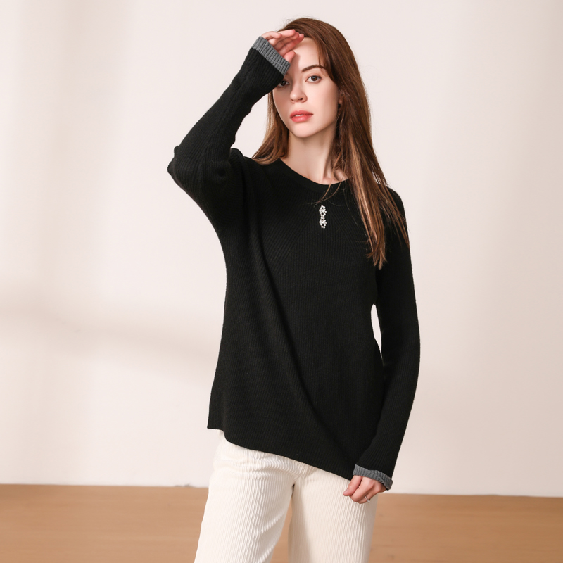 Womens Sweaters Korean Fashion Blouses Woman Jumper Style Clothes Cropped Knitted Tops Outerwear Clothing Long Sleeve Top 2023 Female Pullo