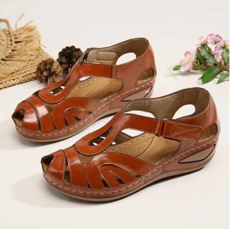 Sandals 2023 Shoes Women Summer Round Toe Wedges Femal Casual Breathable Hollow Out Mother Size 35-43, Blue
Sandals 2023 Shoes Women Summer Round Toe Wedges Femal Casual Breathable Hollow Out Mother Size 35-43, Blue