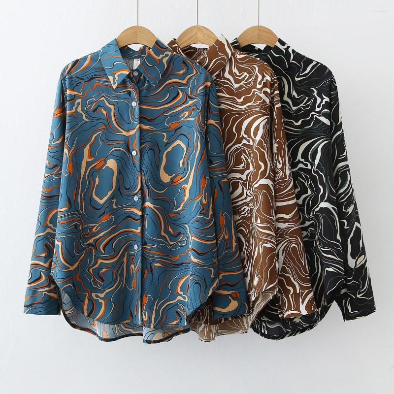 Women's Blouses Fashion Printing Ladies Shirts Women's Spring Autumn Long Sleeve Tops Blusas Mujer, Green
Women's Blouses Fashion Printing Ladies Shirts Women's Spring Autumn Long Sleeve Tops Blusas Mujer, Green