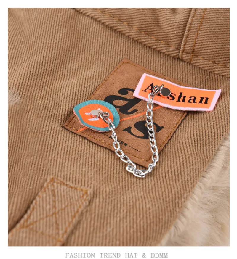 Trapper Hats Winter Pilot Hat Women's Outdoor Fashion Bomber Hat Men's Russian Hat Labeling Pilot Warm Trapper Ushanka Ski Hat 23