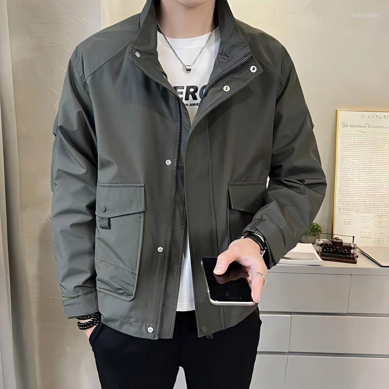 Men's Jackets Spring And Autumn Men's Bomber Jacket Casual Outerwear Windbreaker Stand Collar Workwear 2023 V53, Black
Men's Jackets Spring And Autumn Men's Bomber Jacket Casual Outerwear Windbreaker Stand Collar Workwear 2023 V53, Black