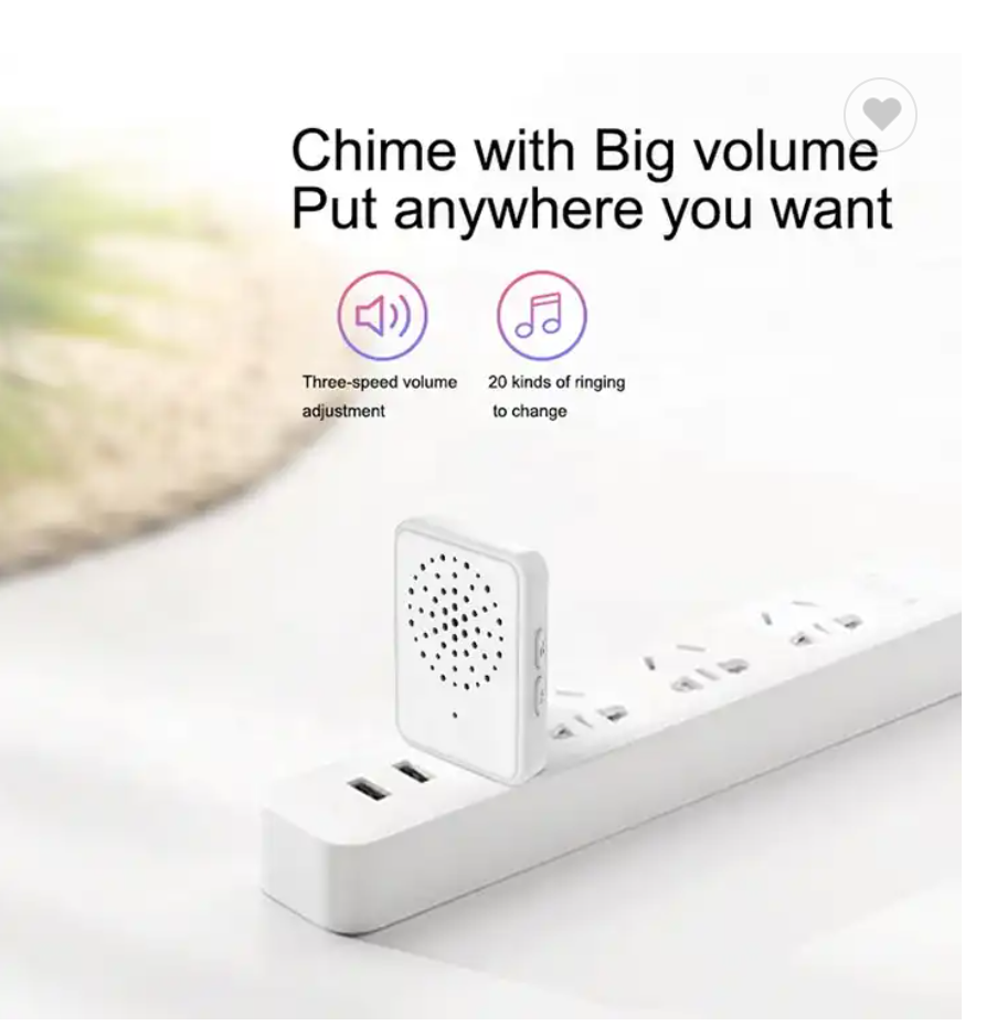 V8 Video Doorbell Home Electronic Peephole Wireless Mobile Phone Remote Camera Night Vision Anti-theft Smart Doorbell Home