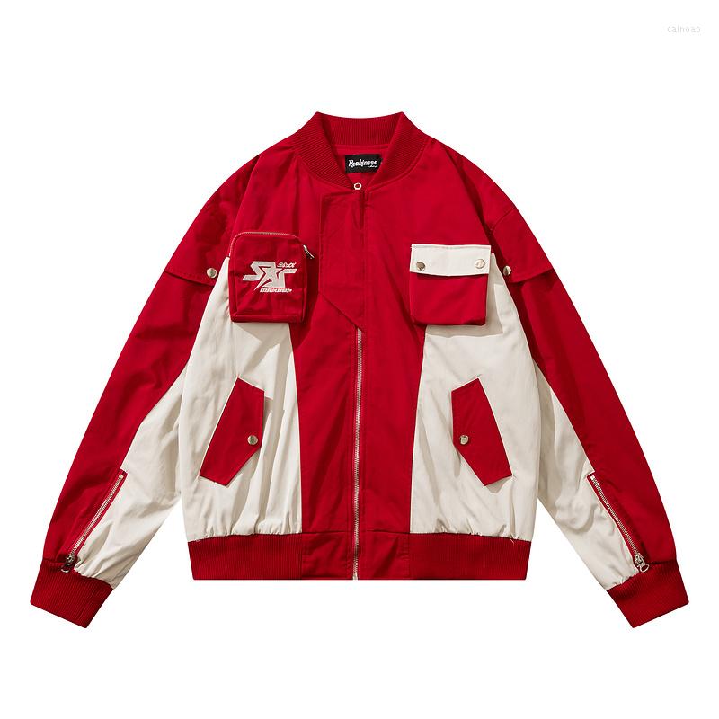 Men's Jackets Harajuku Streetwear Cargo Jacket Multi Pockets Zipper Windbreaker 2023 Hip Hop Bomber Tactical Coat Mens Outdoor Tops, 15
Men's Jackets Harajuku Streetwear Cargo Jacket Multi Pockets Zipper Windbreaker 2023 Hip Hop Bomber Tactical Coat Mens Outdoor Tops, 15