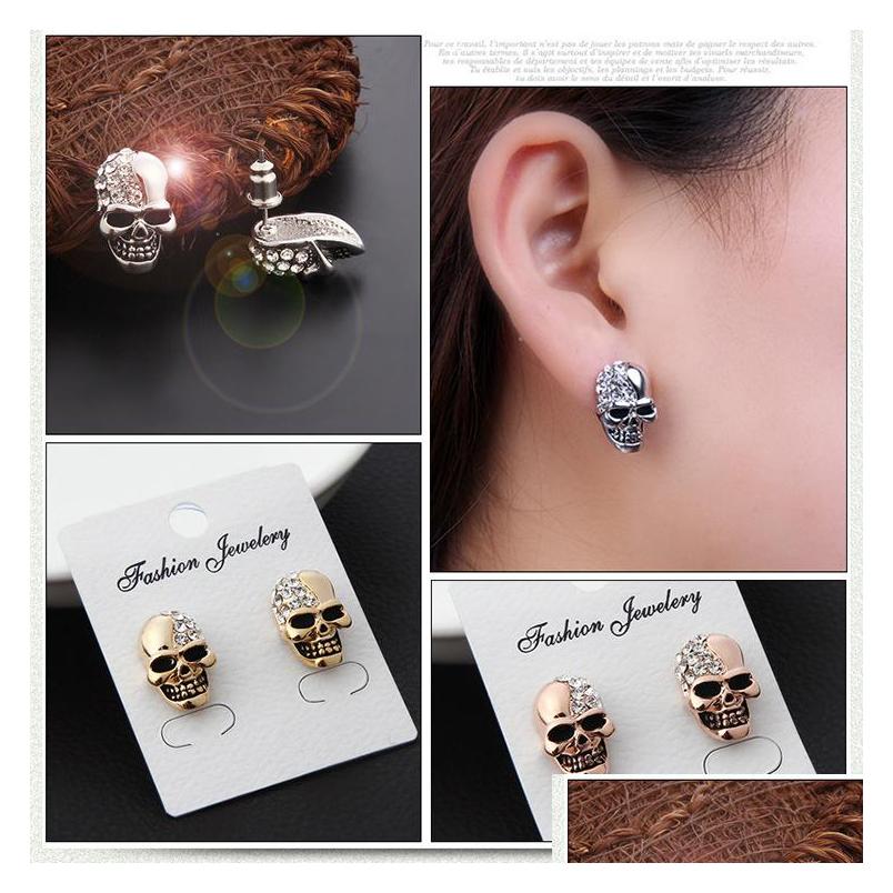 Stud Crystal Skl Earrings For Women Men Personality Gold Sier Rose Color Piercing Ear Studs Halloween Drop Delivery Jewelry Dhgarden Dhg9Q
Stud Crystal Skl Earrings For Women Men Personality Gold Sier Rose Color Piercing Ear Studs Halloween Drop Delivery Jewelry Dhgarden Dhg9Q