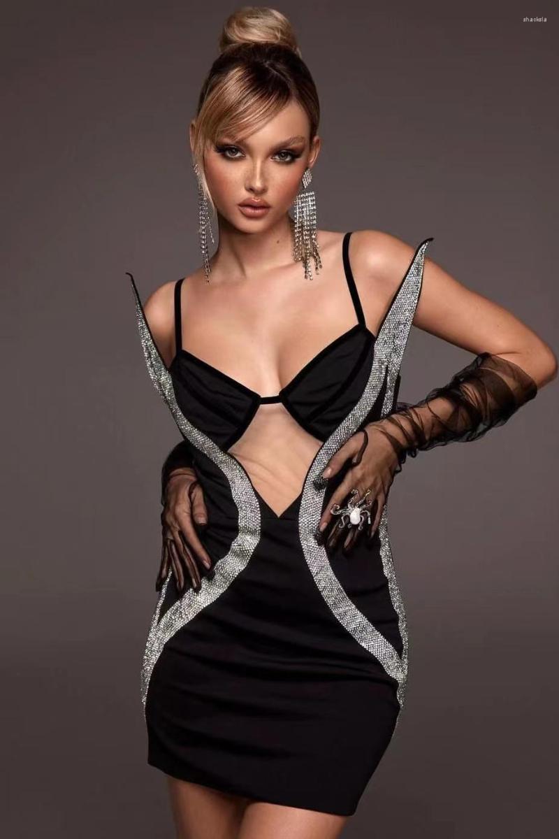 Casual Dresses Arrival Women Sexy Sleeveless Shinning Diamond Bodycon Mini Dress Rayon Bandage Nightclub Party Celebrity Wholesale, Black
Casual Dresses Arrival Women Sexy Sleeveless Shinning Diamond Bodycon Mini Dress Rayon Bandage Nightclub Party Celebrity Wholesale, Black