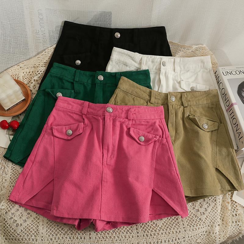Skirts Jean Mini Skirt For Girls Korean Fashion Irregular Denim Short High Waist Jupe Solid Color Faldas Women Clothes DropshipSkirts, Green
Skirts Jean Mini Skirt For Girls Korean Fashion Irregular Denim Short High Waist Jupe Solid Color Faldas Women Clothes DropshipSkirts, Green