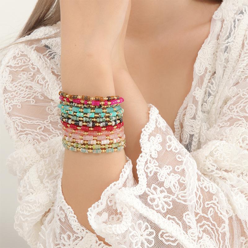 Strand Beaded Bracelet Hand Knitting Fashion Adjustable Simple Natural Stone Bohemia Lift Women Rice Bead
Strand Beaded Bracelet Hand Knitting Fashion Adjustable Simple Natural Stone Bohemia Lift Women Rice Bead