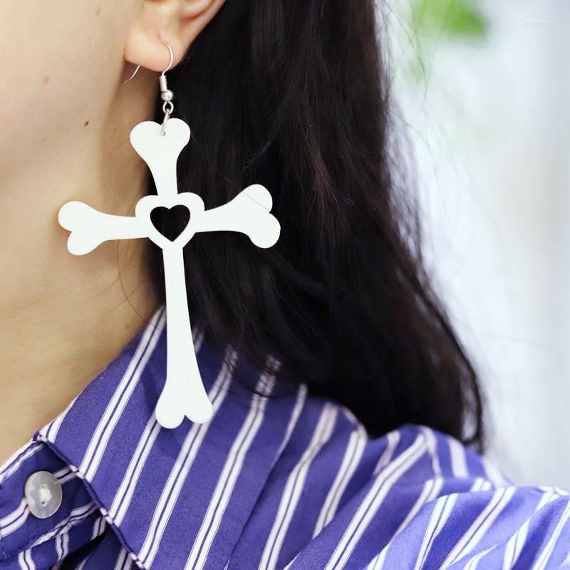 Dangle Earrings Bone Cross Big Long Drop For Women White Acrylic Halloween Hyperbole Jewelry Accessories
Dangle Earrings Bone Cross Big Long Drop For Women White Acrylic Halloween Hyperbole Jewelry Accessories