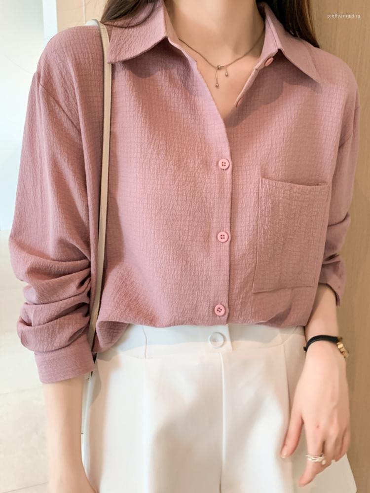 Women' Blouses Fashion Woman 2023 Polo-Neck Elegant Women' Shirt Chiffon OL Blouse Women Basic Plaid Ladies Tops Solid Female Clothing, Green
Women' Blouses Fashion Woman 2023 Polo-Neck Elegant Women' Shirt Chiffon OL Blouse Women Basic Plaid Ladies Tops Solid Female Clothing, Green