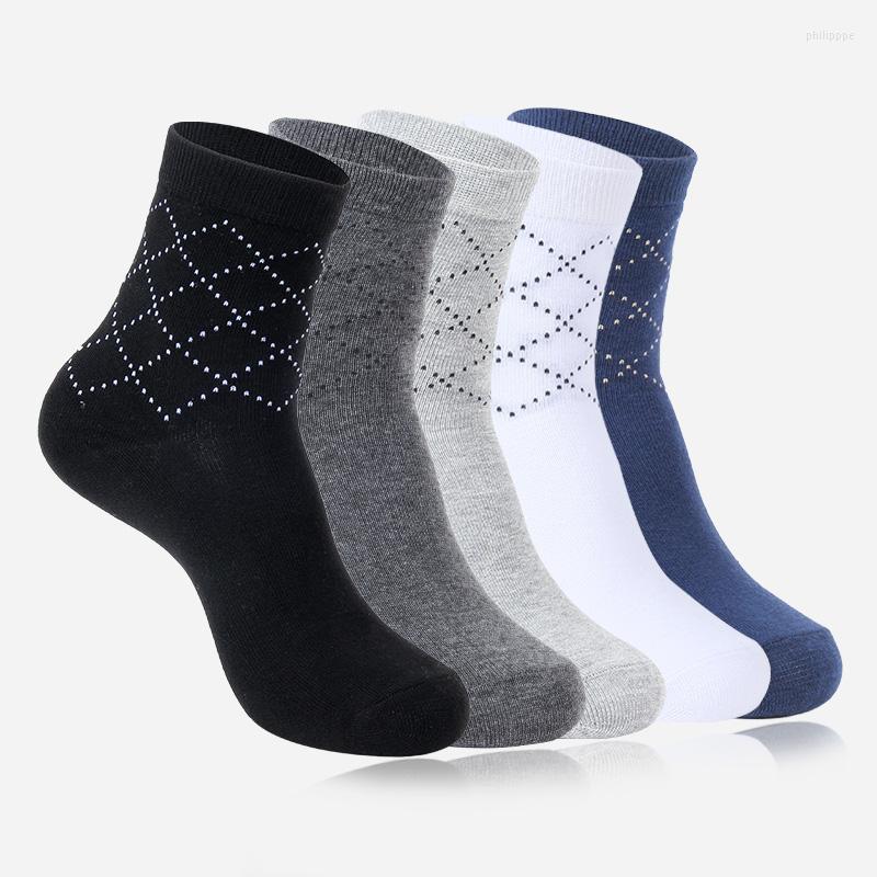 Men's Socks Rhombus Cotton Men High Quality Business Work Wear Black White Gray Blue Elastic Ankle Breathable Calcetin
Men's Socks Rhombus Cotton Men High Quality Business Work Wear Black White Gray Blue Elastic Ankle Breathable Calcetin