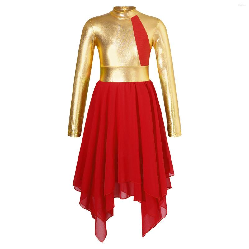Stage Wear Girls Modern Lyrical Dance Costume Long Sleeve Bronzing Cloth Irregular Hem Dress Waltz Ballroom Choir Performance Dancewear, Royal blue
Stage Wear Girls Modern Lyrical Dance Costume Long Sleeve Bronzing Cloth Irregular Hem Dress Waltz Ballroom Choir Performance Dancewear, Royal blue