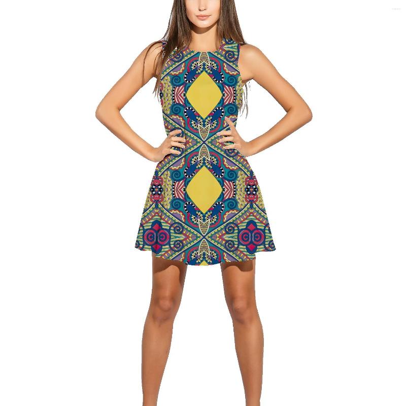Casual Dresses Boho Beach Skirt 2023 Summer 3D Print Women' Retro Ethnic Style Geometric Figure Round Neck Dress, Black
Casual Dresses Boho Beach Skirt 2023 Summer 3D Print Women' Retro Ethnic Style Geometric Figure Round Neck Dress, Black