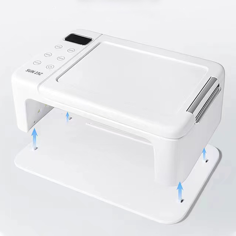 Nail Dryers 126W UV LED Lamp for Press On Nail Dryer Fast Dry LED Nail Drying Lamp Foldable for Curing All Gel Nail Polish Manicure Polish 230414