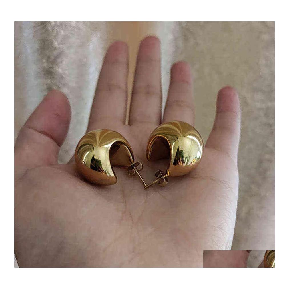 Hoop Huggie Half Moon Sphere Thick Chunky Gold Earring Stainless Steel For Women Chic Vintage Empty Lightweight 2201082780 Drop De Dh2Fj
Hoop Huggie Half Moon Sphere Thick Chunky Gold Earring Stainless Steel For Women Chic Vintage Empty Lightweight 2201082780 Drop De Dh2Fj
