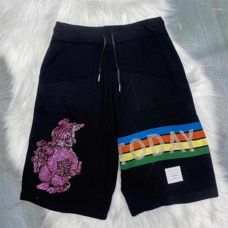 Women's Pants Pattern Shinny Knitted Shorts For Women Summer Sweater High Street Stretchy Wide Leg Knee Length, Black
Women's Pants Pattern Shinny Knitted Shorts For Women Summer Sweater High Street Stretchy Wide Leg Knee Length, Black