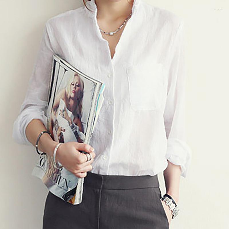 Women' Blouses Casual Long Sleeve Loose Shirt Women Autumn Korean Harjauku Solid Thin Blouse Elegant Vintage Female Clothes Tops 2023
Women' Blouses Casual Long Sleeve Loose Shirt Women Autumn Korean Harjauku Solid Thin Blouse Elegant Vintage Female Clothes Tops 2023