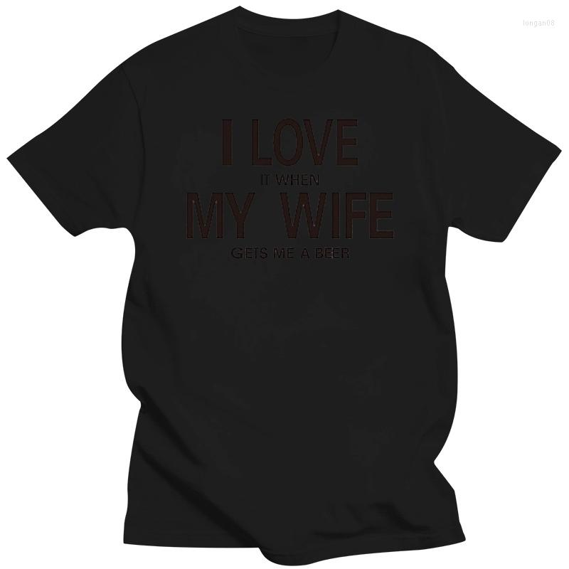 Men's T Shirts I Love It When My Wife Gets Me A Beer Design Shirt Men Arrival Classic Cool Tshirt T-Shirt For Top Tee Blusas, Skybluemen
Men's T Shirts I Love It When My Wife Gets Me A Beer Design Shirt Men Arrival Classic Cool Tshirt T-Shirt For Top Tee Blusas, Skybluemen