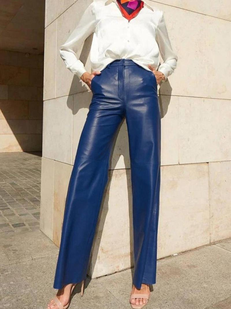 Women' Pants Jyate Fashion Blue Pu Leather Women' Elegant Slim High Waist Straight Trousers Streetwear Pantalones Female Clothing, Orange
Women' Pants Jyate Fashion Blue Pu Leather Women' Elegant Slim High Waist Straight Trousers Streetwear Pantalones Female Clothing, Orange