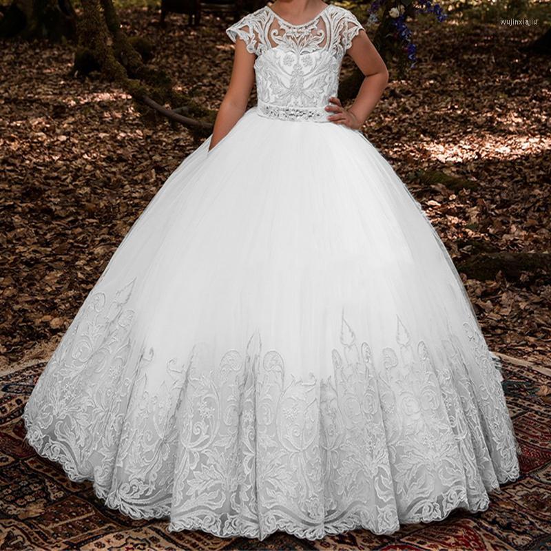 Girl Dresses Pretty White Lace Flower Girls For Wedding First Communion Party Prom Princess Gown Pageant 2023, Silver
Girl Dresses Pretty White Lace Flower Girls For Wedding First Communion Party Prom Princess Gown Pageant 2023, Silver