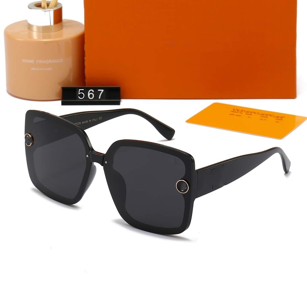 Fashion Designer Sunglass Luxurys High Quality eyeglass Women Men Sun glass outdoor cycling Large Frame Beach Sun Bathing Driving Cool Photos for travel 567
Fashion Designer Sunglass Luxurys High Quality eyeglass Women Men Sun glass outdoor cycling Large Frame Beach Sun Bathing Driving Cool Photos for travel 567