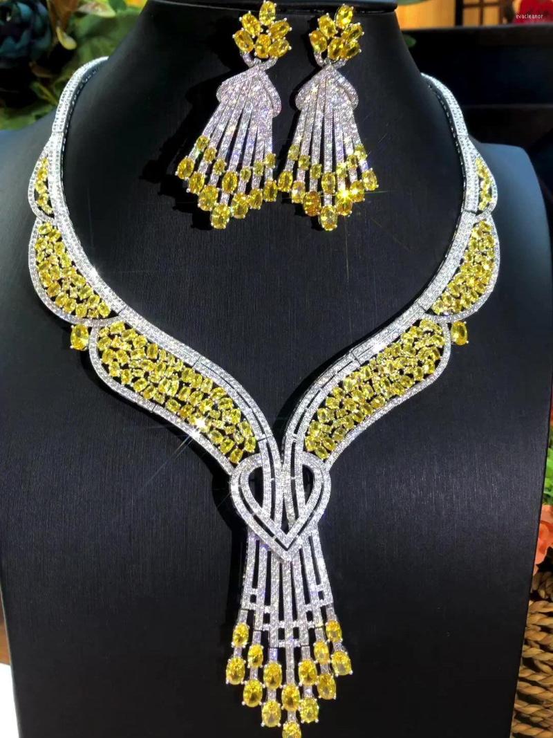 Necklace Earrings Set Jimbora Trendy Romantic Bangle Ring Austrian Crystal Wedding Bridal Jewelry Women Attractive, Picture shown
Necklace Earrings Set Jimbora Trendy Romantic Bangle Ring Austrian Crystal Wedding Bridal Jewelry Women Attractive, Picture shown